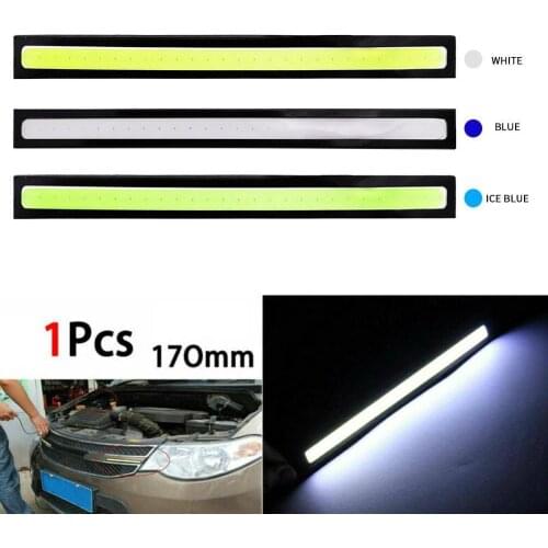 1Pcs 12V LED COB Car Auto DRL Driving Daytime Running Light Lamp Fog Waterproof N9P2