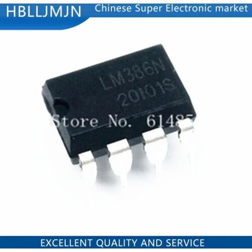 100PCS LM386 DIP LM386N-1