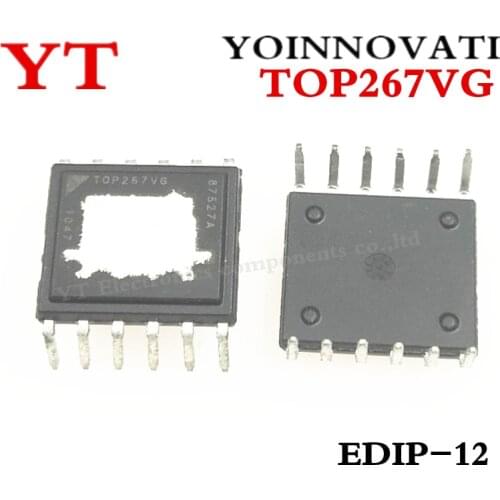 15pcs/lot TOP267VG TOP267 FFLINE SW PWM OCP OVP EDIP12 IC Best quality