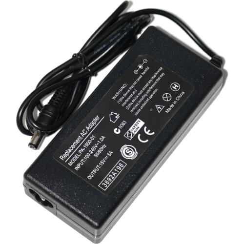 15V 5A for Toshiba Tecra A9 A10 A11 M2 M3 M4 M5 M6 M7 M9 M10 M11 AC Adapter Charger Power