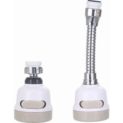 360 Degree Kitchen Faucet Aerator Water Faucet Bubbler Saving Tap Shower Head Filter Nozzle Faucet Connector Bathroom Accessorie