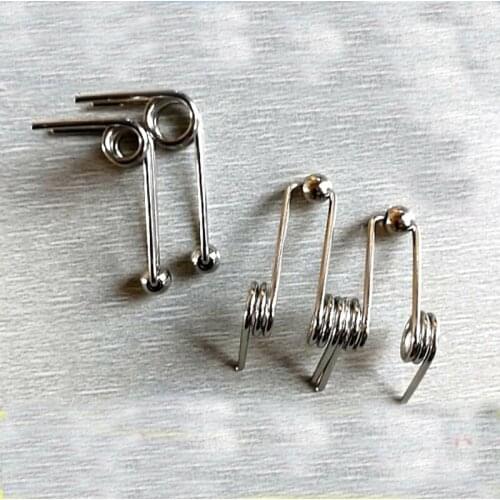 4pcs Hair rod twist spring curling rod electric coil spring perm