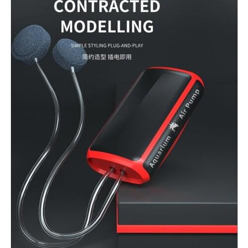 Aquarium Air Pump for Fish Tank 110V-240V Ultra-quiet Oxygen Pump Compressor Single Double Outlet Air Pump Aquarium Accessories
