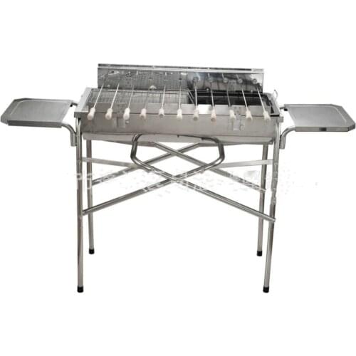 Free shipping stainless steel outdoor charcoal stove,smoked furnace, charcoal BBQ grill,outdoor bbq grill,wood-burning stove