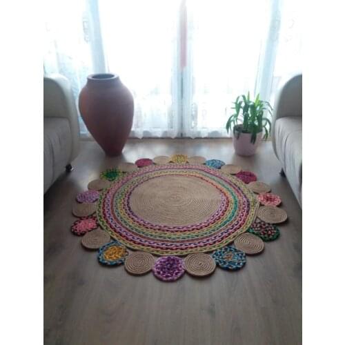 Halimax Milda Handmade Jute Carpet Rug 14