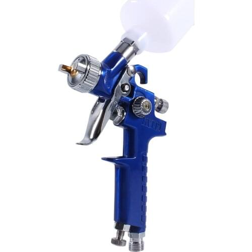 H-2000 Paint Spray Gun HVLP Mini Air Paint Spray Gun Low Pressure 0.8mm Nozzle 120ml Suitable For Painting Small Areas