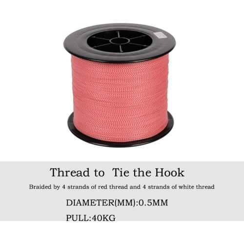 1pcs Luya Line 100 Meters 0.5mm 8 Braid Fishing Line Hook Thread for Sea Fish Fishery Pole PE Carp Fishing Accessories Equipment