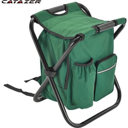 Fishing Backpack Chair Stool Folding Fishing Chair Bag Convenient Wear-resistantv for Outdoor Hunting Climbing Equipment