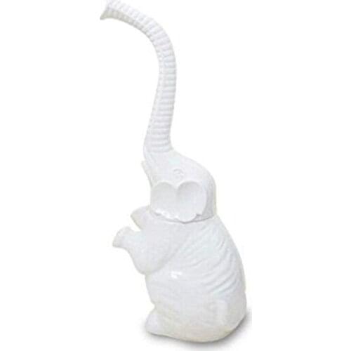 Elephant Toilet Brush,Bathroom Soft Bristled Toilet Brush Detachable Elephant Shape with long handle,Christmas,New Years Day Gi