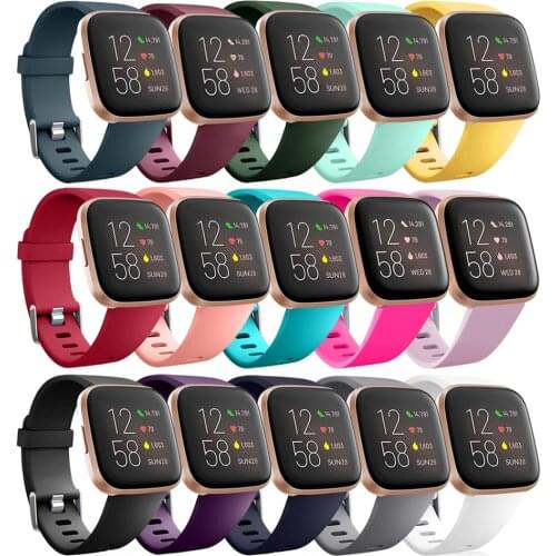 Silicone Replacement Band For Fitbit Versa 2 Smart Watch Accessories Bracelet Strap For Fitbit Versa/Versa Lite