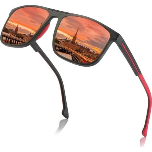 New Mens TR90 Polarized Sunglasses Driving Mirror Outdoor Riding Goggles Sport Sun Glasses Men Vintage Design Sunglasses Women