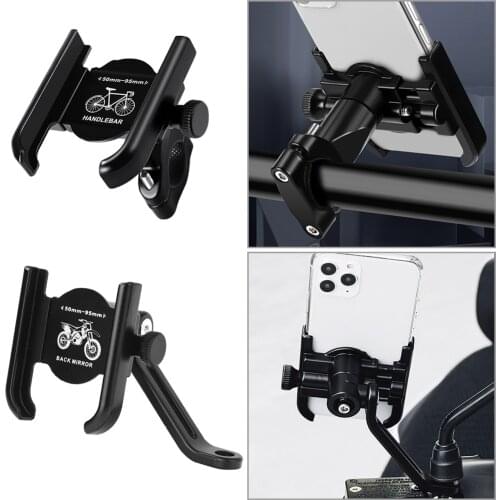 Bike Cell Mobile Phone Holder Stand Bike Phone Holder Handlebar Stand Motorcycle Bicycle Cell Phone Fixed Bracket