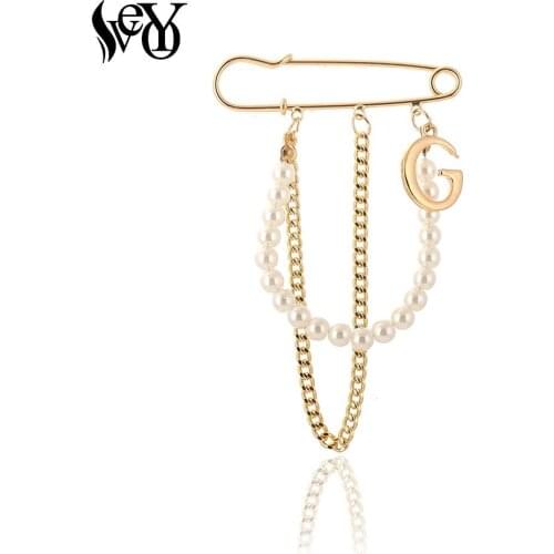 Gold Brooches For Clothes VEYO China
