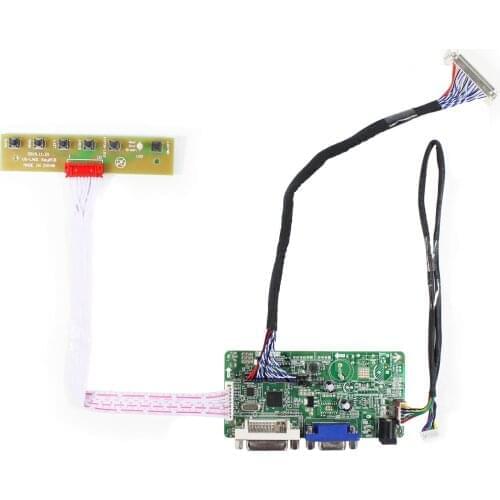 VGA DVI LCD Controller Board RT2281 For 19inch LQ190E1LW61 1280x1024 LCD Screen