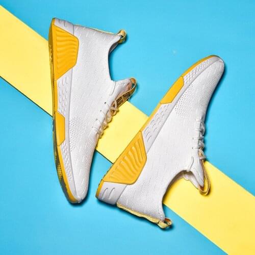 Knitting shoes sneakers white sneaker mens sapato snaeakers negras informales solid mesh de Men sport spring casuales para man