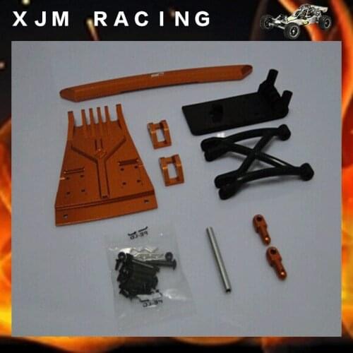 1/5 rc car racing parts, Alloy front fender/bumper for baja 5b
