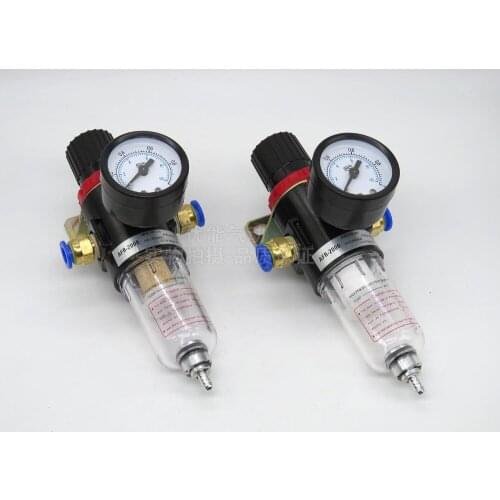 1Pcs AFR2000 Air Pressure Regulator Water Separator Trap Filter Airbrush Compressor with 6mm Fittings