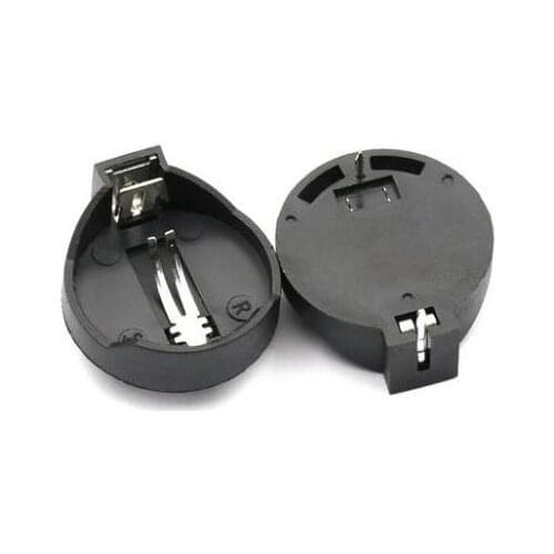 10PCS Battery Button Cell Holder Socket Case CR2032 battery holder 2032