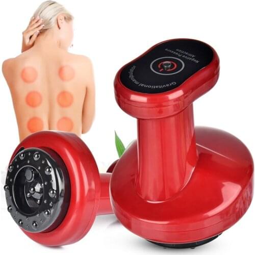 Baguan Electric scraping cupping device Body Massager Suction Scraping Fat Removal Stimulate Detoxification Intensity 2-9 Level