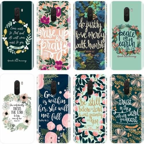 Bible verse Philippians Jesus Christ Christian Phone Case For redmi NOTE 4 5 6 7 NOTE 4X 5A 5 6 For redmi 4 4A 4X 5A 5 PLUS