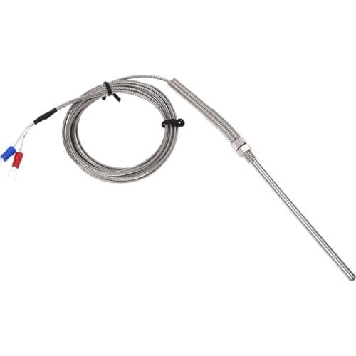 3m 9.8ft Thermocouple Temperature Control K Type Sensor Probe