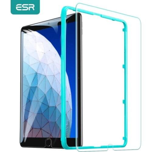 ESR Screen Protector for iPad Pro 2020 2019 2018/iPad Air 3 2/for iPad Pro 12.9/11/10.5/9.7 iPad 7/6/5 Mini 5/4 Tempered Glass