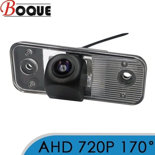 BOQUE 170 Degree 1280x720P HD AHD Car Vehicle Rear View Reverse Camera for Hyundai Grandeur TG HG SantaFe Santa Fe CM Azera
