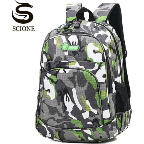Camouflage Waterproof School Backpack Teenage Girls Boys Laptop Backpacks Students Notebook Schoolbag Collage Rucksack XA147M