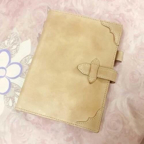 DIY leather craft A5 note book cover wallet set knife mould template hand punch tool kit