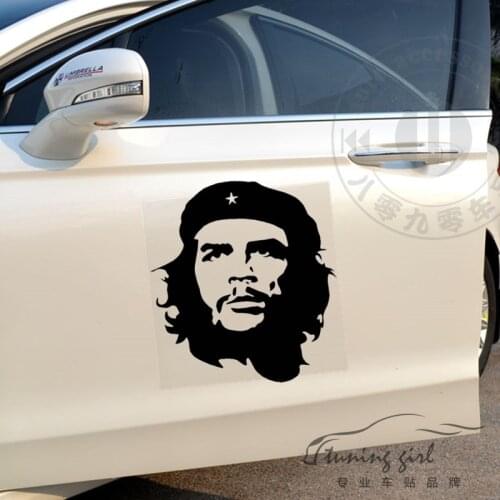 Car Stickers Che Ernesto Guevara Cuba Revolutionary Creative Funny Decals Waterproof Auto Tuning Styling Vinyls 33cm 50cm D22