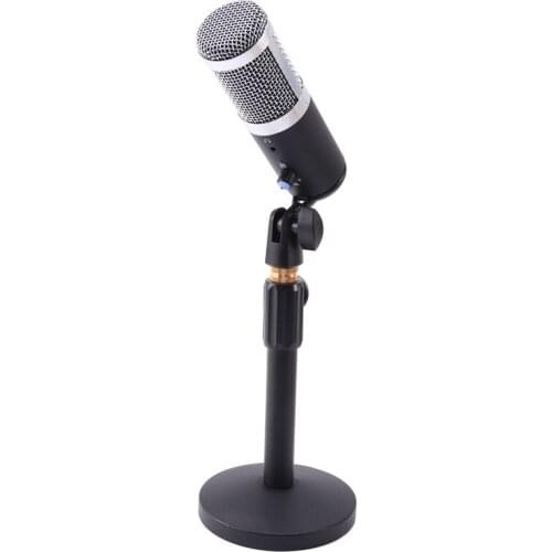 Tabletop USB Microphone Condenser Microphone, for PC Computer Laptop Gaming Karaoke Recording Studio