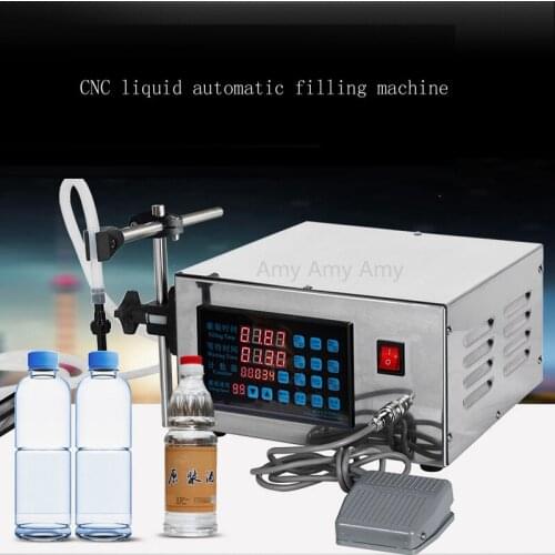 Semi Automatic Desktop CNC Liquid Filling Machine Perfume Milk Quantitative Filling Machine 30W