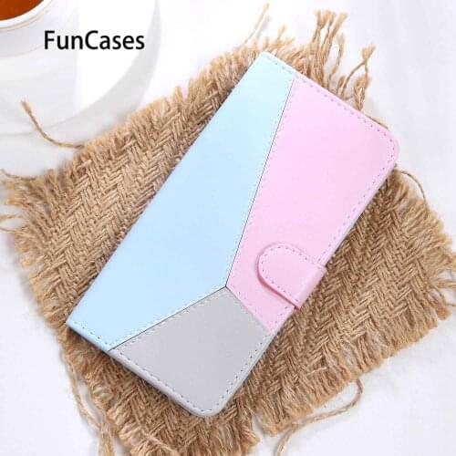 Plain PU Leather Wallet Case For estuche Sony Xperia 5 Csse sFor Capinha Sony Xperia cellular 5 Telephone Mobile Cover soni xeri