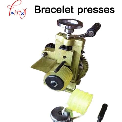 Manual multi-purpose ring/earring press round machine bracelet/ring/earrings jewelry pressure ring making equipment 1pc
