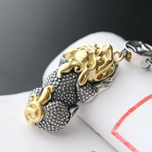 Silver Jewelry Wholesale Silver Pendant Female And Male Models S925 Silver Pendant Handmade Thai Silver Brave Troops Pendant