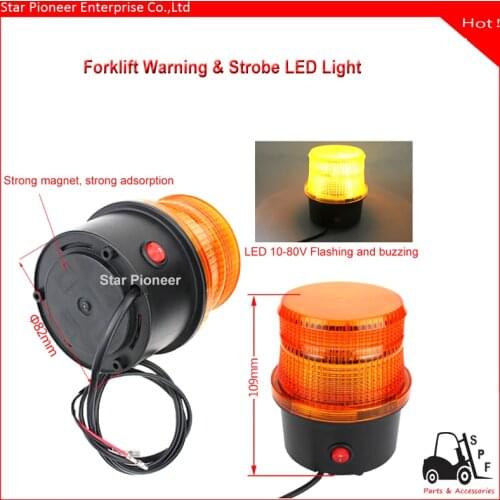 Forklift LED stroble warning light 12-80V
