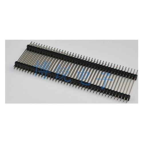 High-quality pin pin spacing 2.54MM 2 * 40S double plastic needle length 37MM