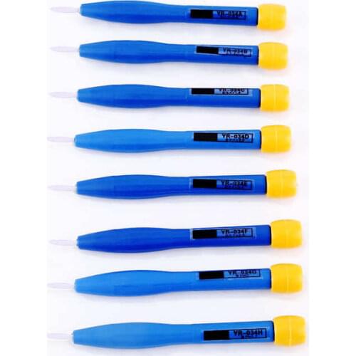 8pcs Adjust Frequency Screwdriver Anti-static Plastic Ceramic Set Home Hand Tools Useful Screwdriver Bit