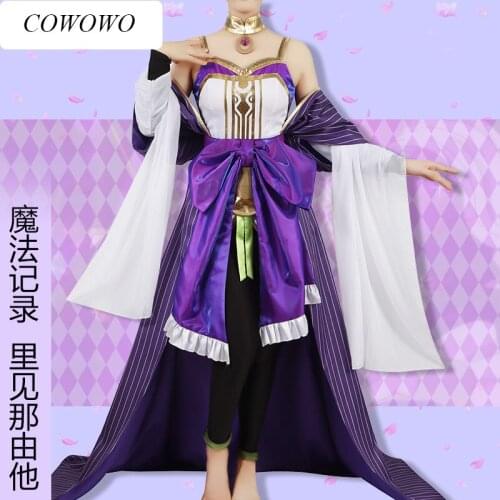 Anime! Magia Record: Puella Magi Madoka Magica Side Story Satomi Nayuta Uniform Cosplay Costume Halloween Role Play Outfit S-3XL