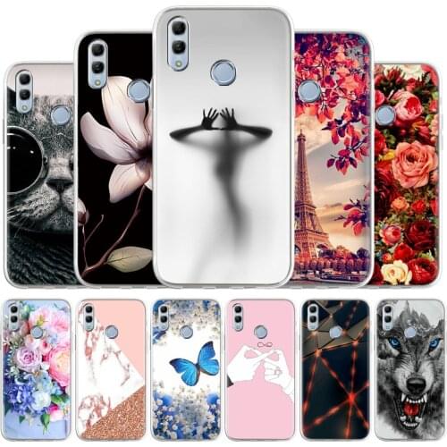 For Huawei Honor 10X Lite Case Honor 10 Lite Silicone Soft TPU Clear Phone Cover For Honor 10i 20i Case Honor10X 10 X Lite Funda