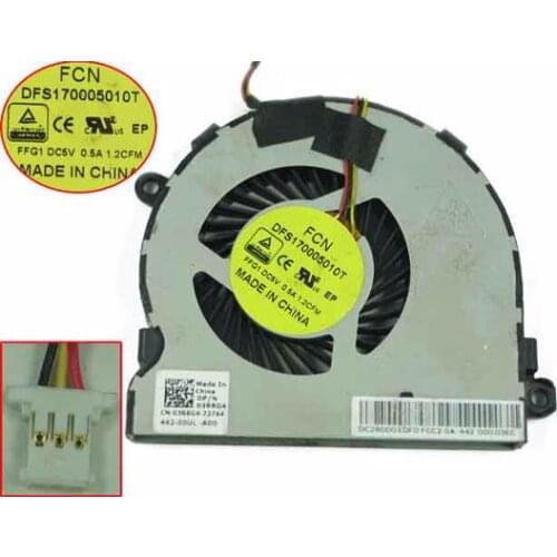 FCN DFS170005010T FFG1 03RRG4 DC28000EDF0 DC 5V 0.5A Server Laptop Cooling Fan