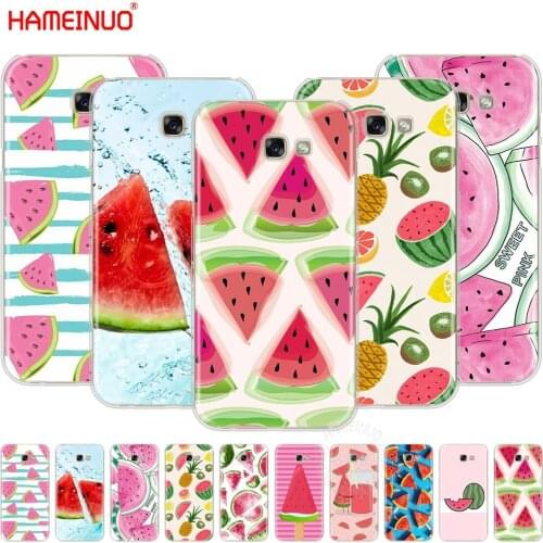 HAMEINUO Watermelon Melon cell phone case cover for Samsung Galaxy A3 A310 A5 A510 A7 A8 A9 2016 2017 2018