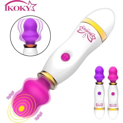 IKOKY Woman Adult Games Sex Products G-spot Powerful Vibrator Erotic Erotic Sex Toys Female Clitoris Stimulator Massager