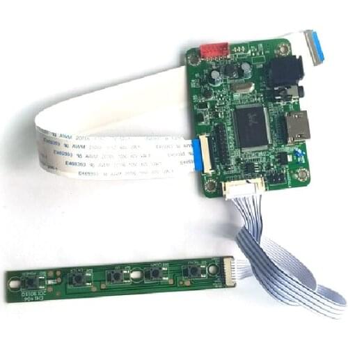 Kit fit LP140WD1/LP140WD2/LP173WD1 30 Pin laptop LED matrix 1600*900 EDP LCD panel controller monitor drive board