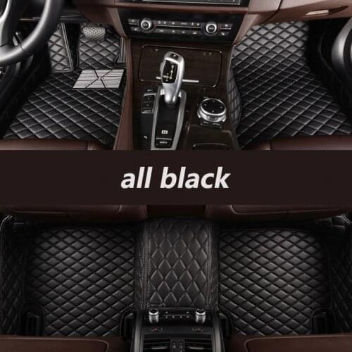 Custom car floor mats for Volkswagen VW passat golf touran tiguan sharan jetta Variant UP Multivan Scirocco magotan Phaeton polo