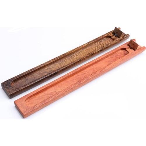 100pcs Durable Rosewood Wenge Wood Incense Burner Censer Natural Wooden for Incense Holder Home Decoration SN2108