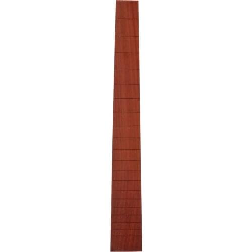 Folk Guitar African Padauk Wooden Fretboard Fingerboard Blank Guitar Accessories Stringed Instruments