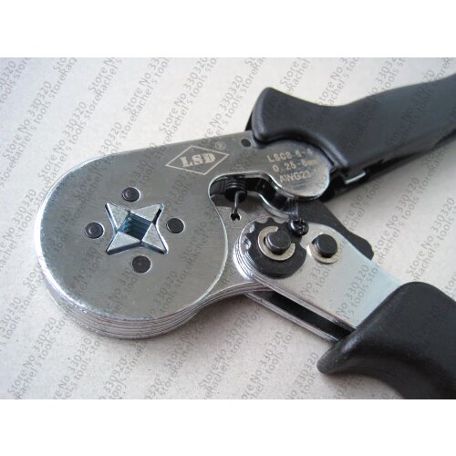 Cable Ferrules Crimp Tool Self-adjusting crimping plier LSC8 6-4 for 0.25-6mm2 wire end sleeves