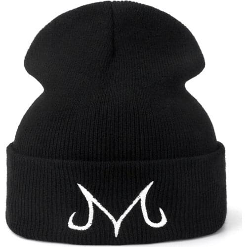 Majin Buu Casual Beanies for Men Women Fashion Knitted Winter Hat Solid Color Hip-hop Skullies Hat Bonnet Unisex Cap