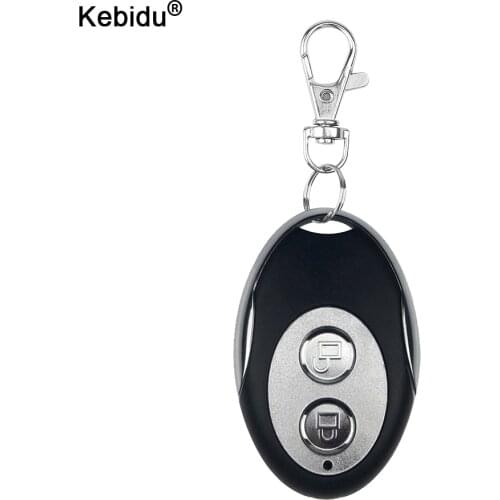 Kebidu 433MHZ Remote Control 2 Channel For Garage Gate Door Opener Remote Control Duplicator Clone Cloning Code Key